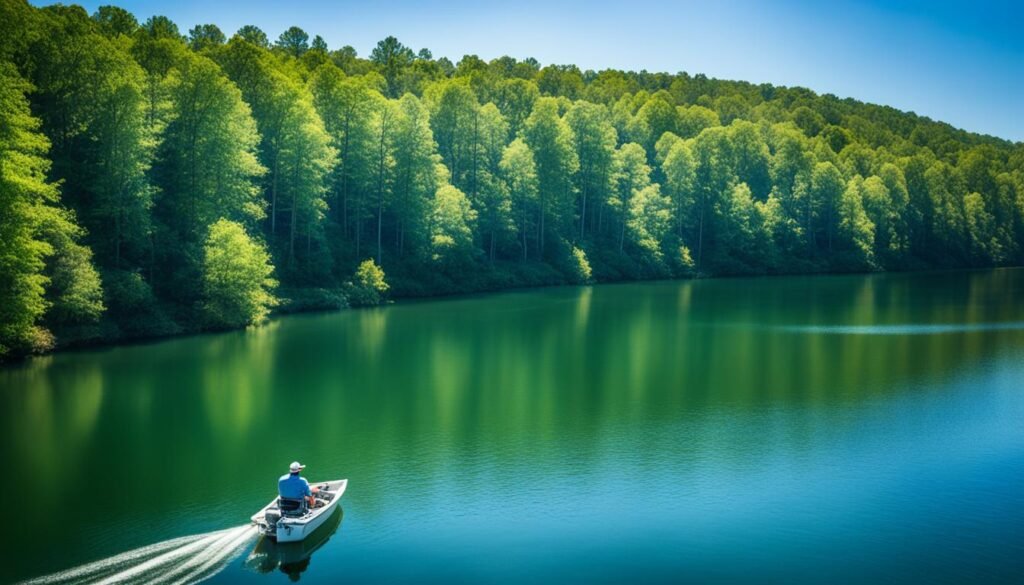 A Fisherman's Guide to fish Largemouth Bass on Lake Allatoona Georgia