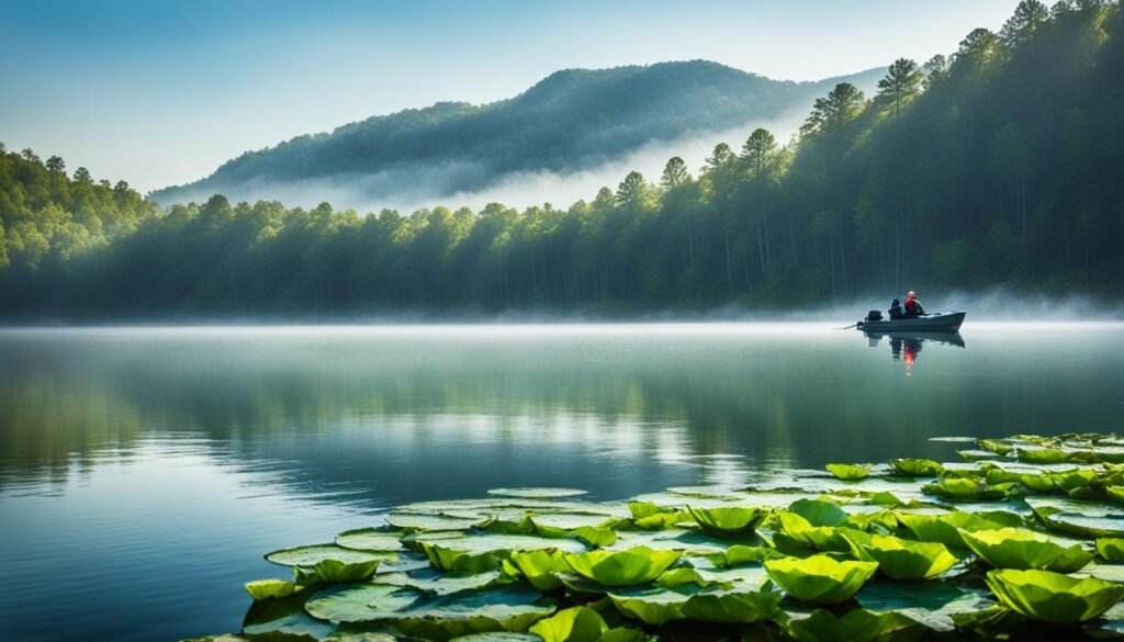 A Fisherman's Guide to fish Largemouth Bass on Lake Lanier Georgia