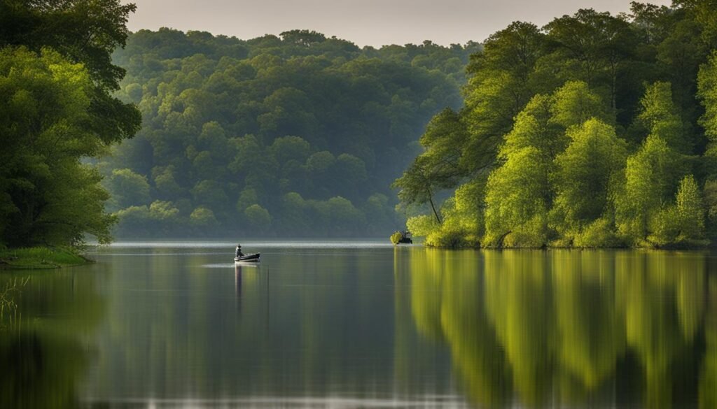 A Fisherman's Guide to fish Largemouth Bass on Old Hickory Lake Tennessee