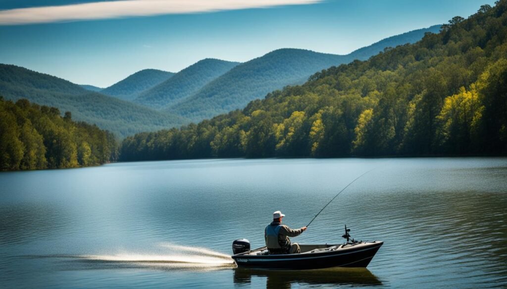 A Fisherman's Guide to fish Largemouth Bass on Weiss Lake Alabama